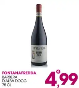 Rosa Cash Fontanafredda Barbera d'Alba DOCG offerta