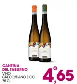 Rosa Cash Cantina del Taburno Vino Greco/Fiano Doc offerta