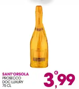 Rosa Cash Sant'Orsola Prosecco DOC Luxury offerta