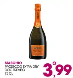 Rosa Cash Maschio Prosecco Extra Dry offerta