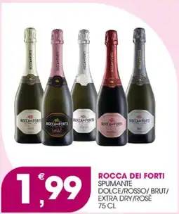Rosa Cash Rocca dei Forti spumante offerta