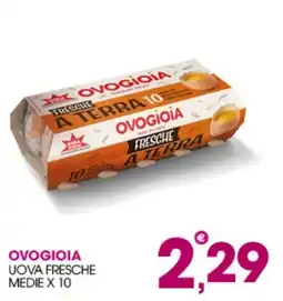 Rosa Cash Uova fresche Ovogioia offerta
