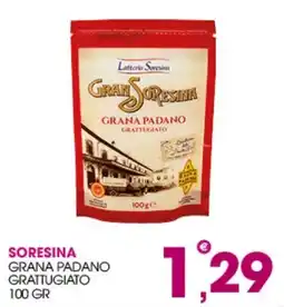 Rosa Cash SORESINA Grana Padano Grattugiato offerta