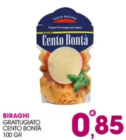 Rosa Cash Biraghi grattugiato cento bontà offerta