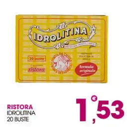 Rosa Cash Ristora Idrolitina offerta