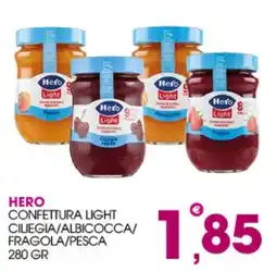 Rosa Cash Hero confettura light offerta