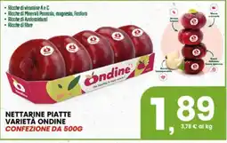 Interspar Nettarine piatte varietà Ondine offerta