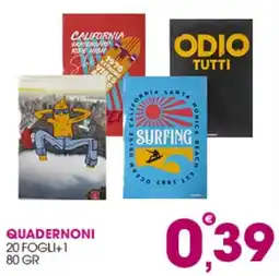 Rosa Cash Quadernoni offerta