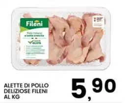 Interspar Alette di pollo deliziose Fileni offerta