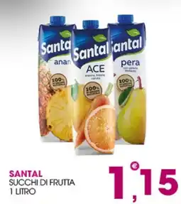 Rosa Cash Santal succhi di frutta offerta