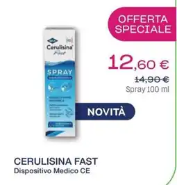 BENU Farma Cerulisina Fast Spray offerta
