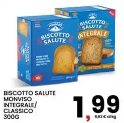 Interspar Biscotto salute Monviso integrale offerta