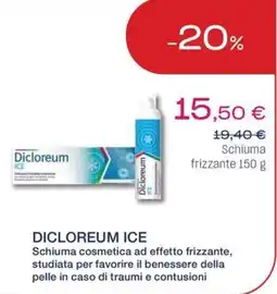 BENU Farma Dicloreum Ice Schiuma cosmetica ad effetto frizzante offerta
