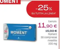 BENU Farma Moment 200 mg compresse rivestite offerta
