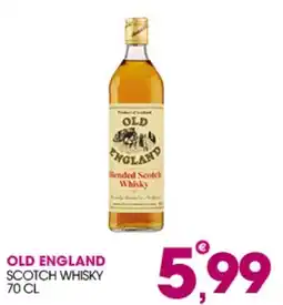 Rosa Cash Old England Scotch Whisky offerta
