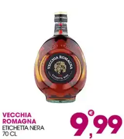 Rosa Cash Vecchia Romagna Etichetta Nera offerta