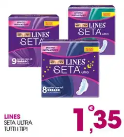 Rosa Cash Lines seta ultra offerta