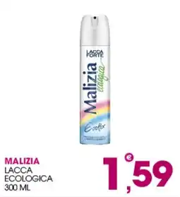 Rosa Cash Malizia lacca ecologica offerta