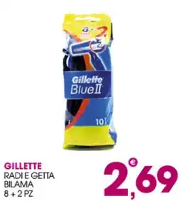 Rosa Cash Gillette radi e getta bilama offerta