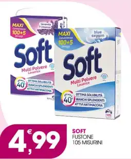 Rosa Cash Soft Multi Polvere Lavatrice offerta