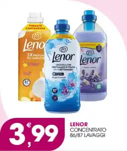 Rosa Cash Lenor concentrato offerta