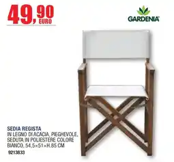 Self Sedia regista Gardenia offerta