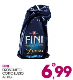 Rosa Cash Fini prosciutto cotto lusso offerta