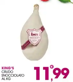 Rosa Cash King's crudo snocciolato offerta