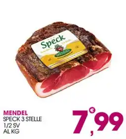 Rosa Cash Speck 3 Stelle Mendel offerta