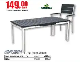 Self Tavolo estensibile Gardenia offerta