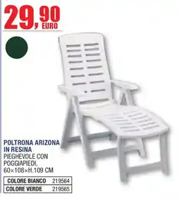 Self Poltrona arizona offerta