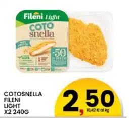 Interspar Coto snella Fileni Light offerta