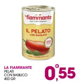 Rosa Cash La Fiammante pelati con basilico offerta