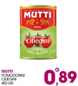 Rosa Cash Mutti pomodorini ciliegini offerta