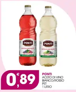 Rosa Cash Aceto di vino Ponti offerta