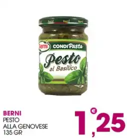 Rosa Cash Berni pesto alla genovese offerta