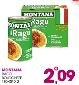 Rosa Cash Montana Ragù Bolognese offerta