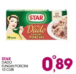 Rosa Cash Star dado funghi porcini offerta