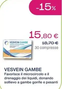 BENU Farma Vesvein Gambe offerta