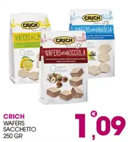 Rosa Cash Crich wafers sacchetto offerta