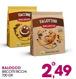 Rosa Cash Biscotti ricchi Balocco offerta