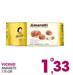 Rosa Cash Amaretti Vicenzi offerta