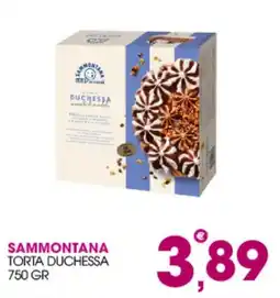 Rosa Cash Sammontana torta duchessa offerta