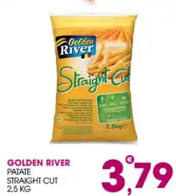 Rosa Cash Golden River patate straight cut offerta