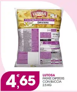 Rosa Cash Lutosa patate dipsters con buccia offerta