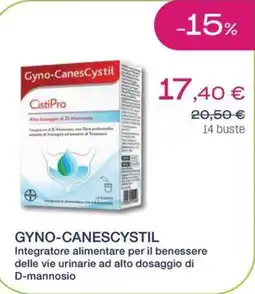 BENU Farma Gyno-CanesCystil offerta