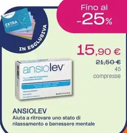 BENU Farma Ansiolev offerta