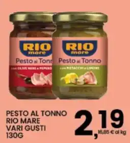 Interspar Pesto al tonno Rio Mare offerta