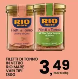 Interspar Filetti di Tonno Rio Mare offerta