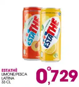 Rosa Cash Estathè limone/pesca offerta